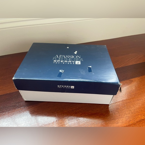 NWB Men SPERRY TOPSIDER Oxford Leather JAMESTOWN WING TIP BROWN Dress Shoes 8M - Picture 16 of 16